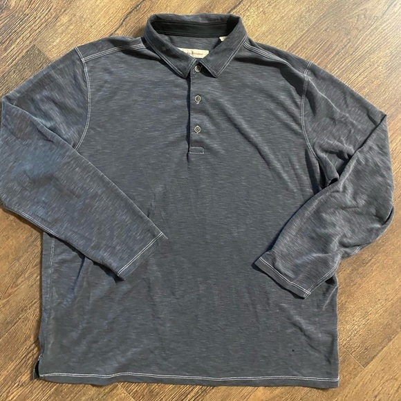 Tommy Bahama Model Blend Long sleeve polo - Picture 1 of 2